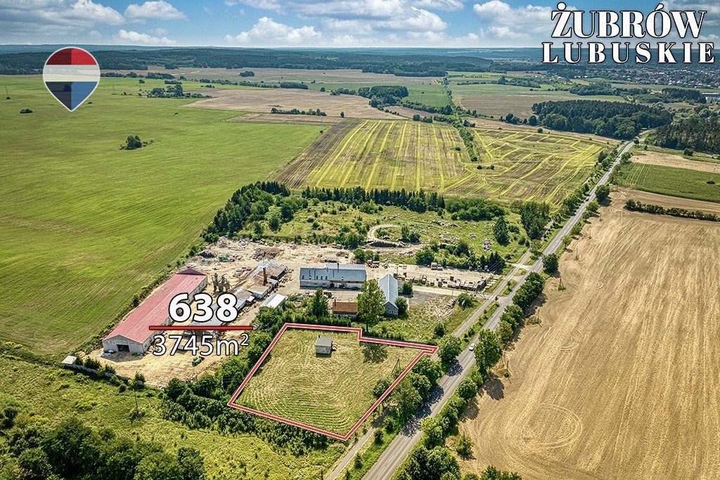 Działka inwestycyjna 3 745 m² z budynkiem i uzbrojeniem zapraszam Żubrów  3 745m2 Foto 1
