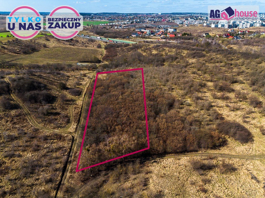 Działka 4480 m² pod inwestycję - zielona okolica Gdańska Gdańsk, Święty Wojciech, Ryszarda Tomczaka  4 480m2 Foto 1
