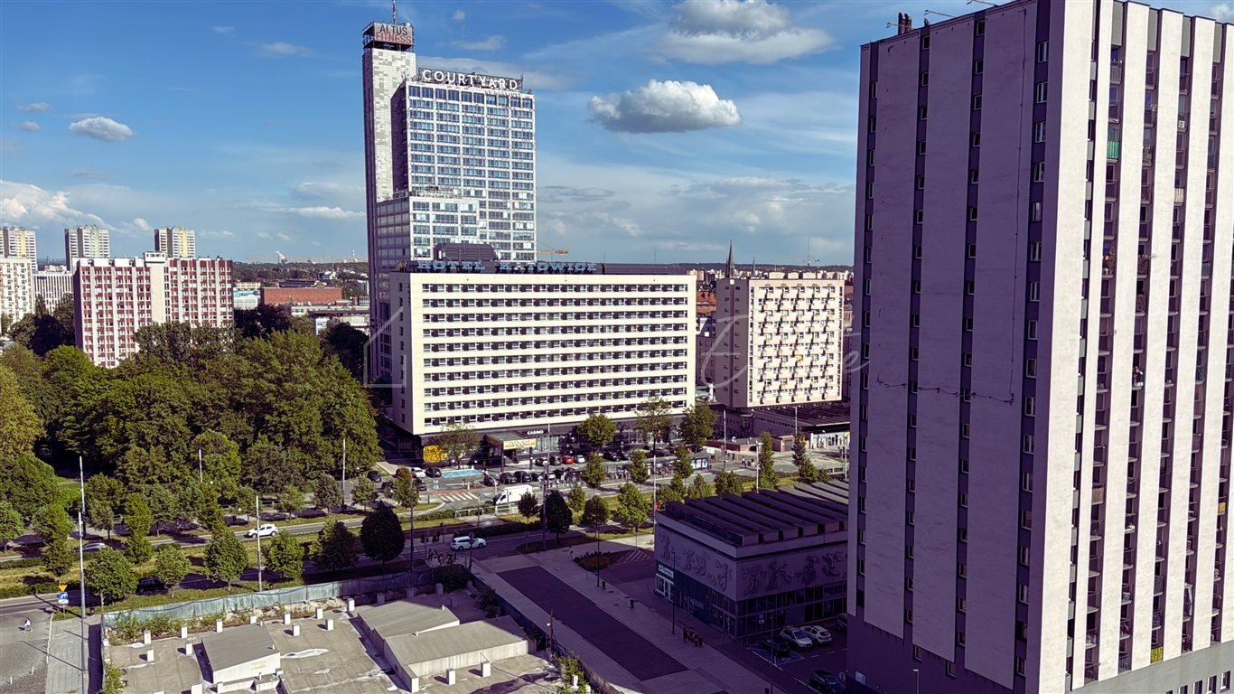 Widok na Spodek i Strefę Kultury z 11 piętra - polecam! Katowice, Śródmieście  38m2 Foto 1