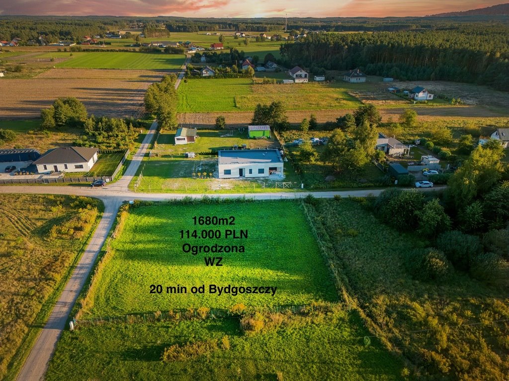 Działka 1680 m² pod dom z ogrodem, basenem i warzywnikiem Władysławowo  1 680m2 Foto 1