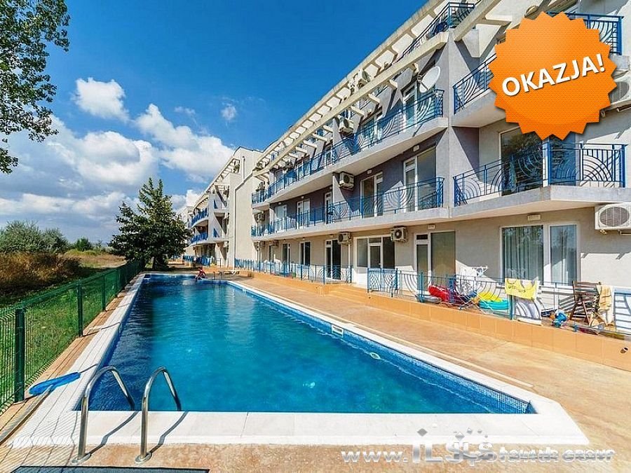 Kompaktowe studio z wyposażeniem, basen i blisko morza Bułgaria, Słoneczny Brzeg Sunny Day 4, SUNNY DAY 4  42m2 Foto 1