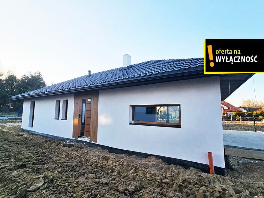 Nowoczesny dom parterowy 83,5 m2 z tarasem i energooszczędnymi instalacjami Połaniec, Księży Grelewskich  84m2 Foto 1