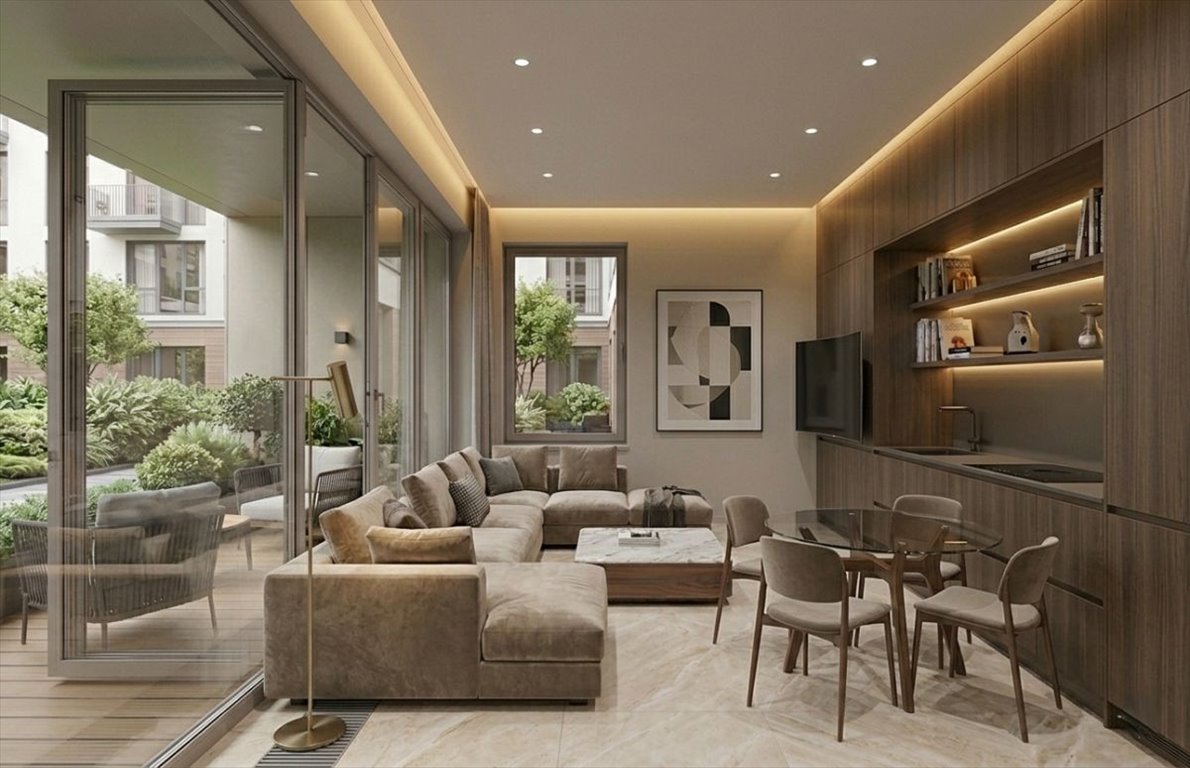 Luksusowy apartament 2 pok. z zieloną przestrzenią i loftowym designem Wrocław, Stare Miasto, Stawowa  38m2 Foto 1