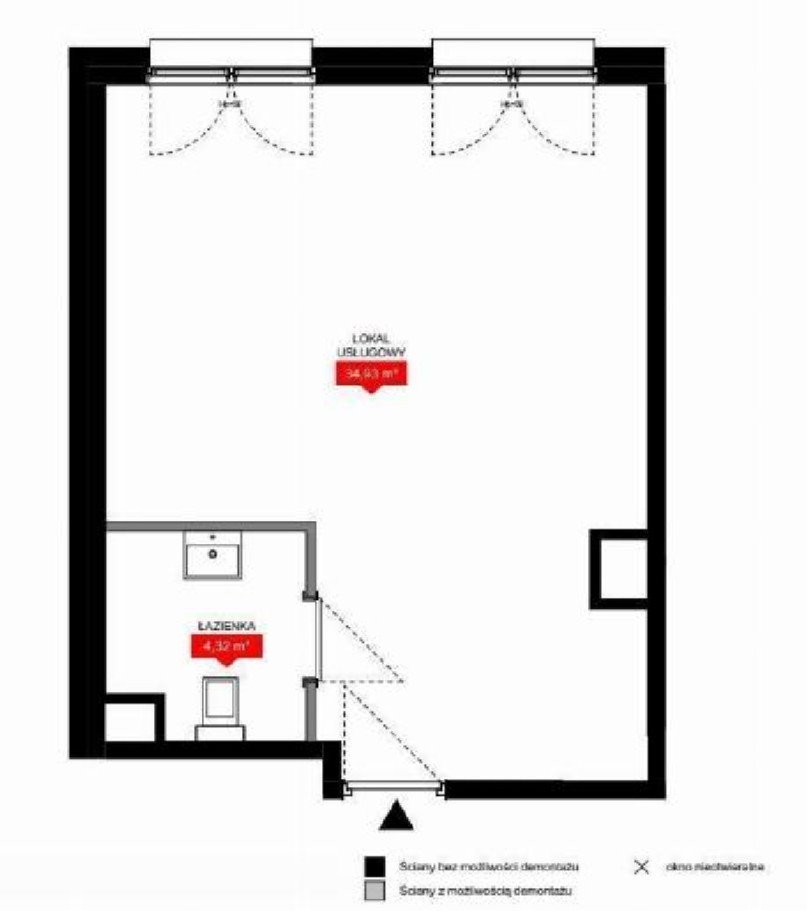 Mieszkanie dwupokojowe na sprzedaż Kraków, Prądnik Czerwony, Powstańców  39m2 Foto 1