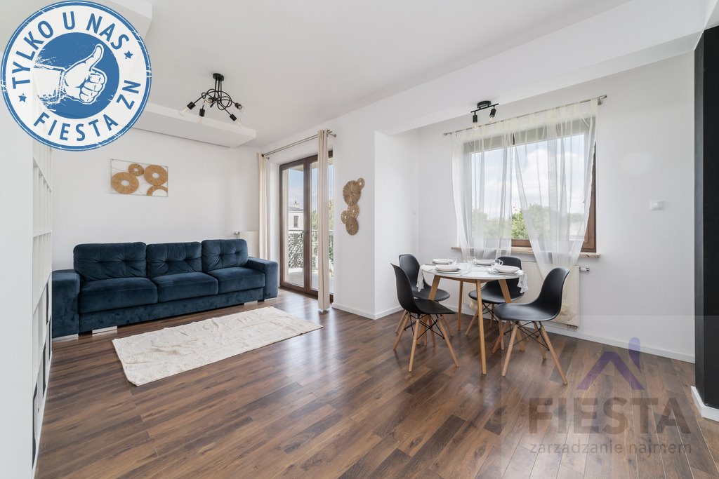 Na wynajem przestronne 2-pokojowe mieszkanie z garażem i balkonem Łódź, Górna, Piękna  53m2 Foto 1