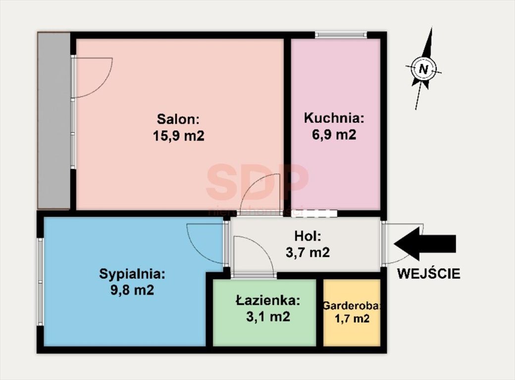 Mieszkanie dwupokojowe na sprzedaż Łódź, Widzew, Tunelowa  41m2 Foto 13