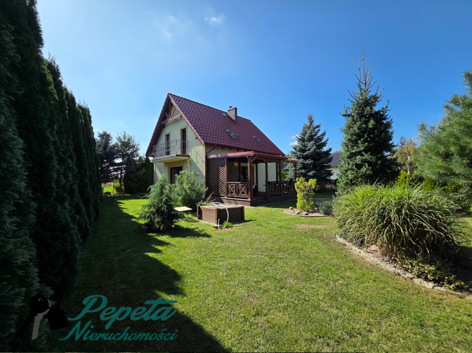 Zapraszam do obejrzenia domu 147 m² w Rabowicach z ogrodem i garażem: Swarzędz Swarzędz: Rabowice
