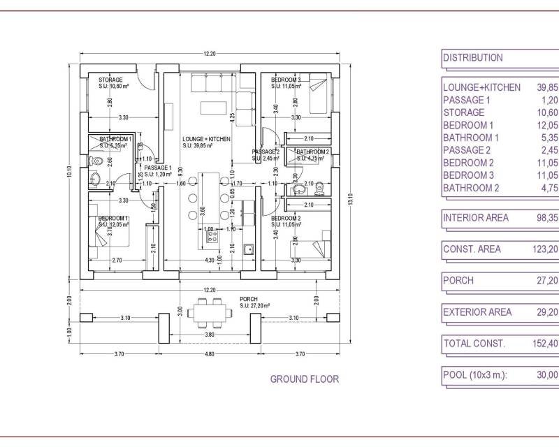 Dom na sprzedaż Hiszpania, Pinoso, Hiszpania, Pinoso  152m2 Foto 48