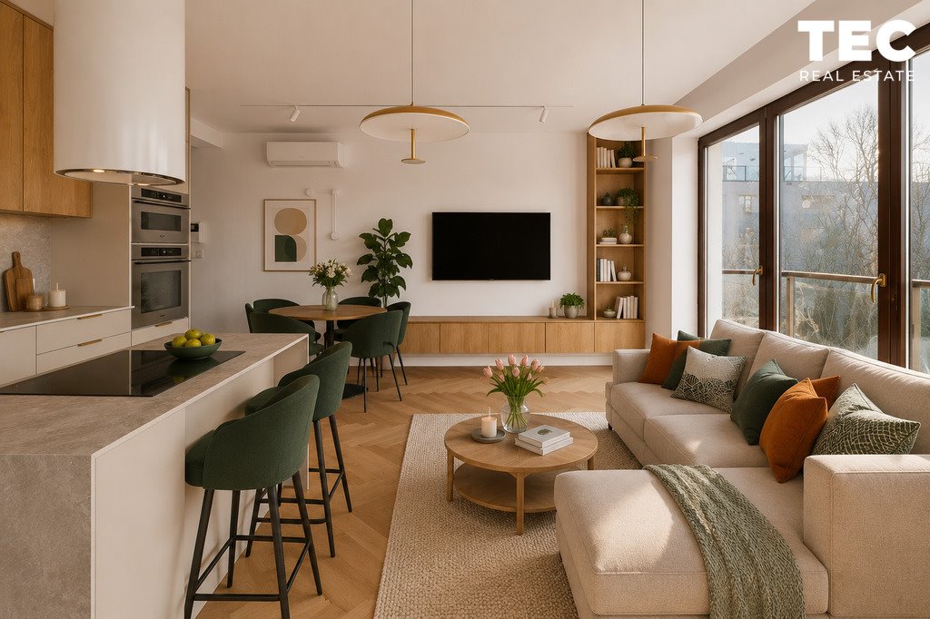 Na sprzedaż przestronne 3-pokojowe mieszkanie 64 m² z balkonem w Krakowie Kraków, Wola Justowska, Wola Justowska, Józefa Korzeniowskiego  64m2 Foto 1