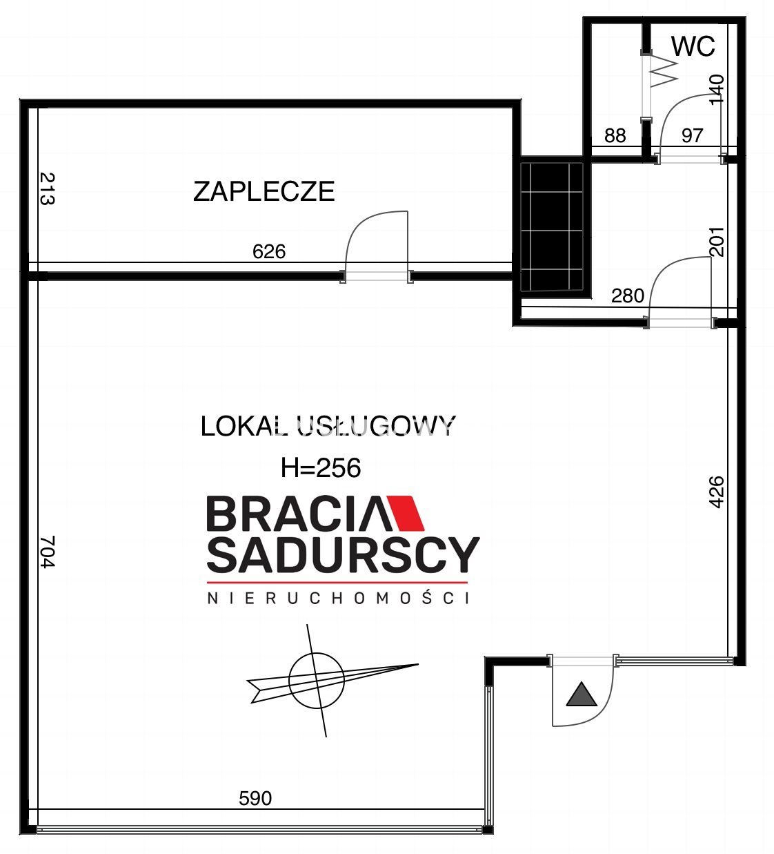 Lokal użytkowy na wynajem Kraków, Podgórze Duchackie, Kurdwanów, Turniejowa  75m2 Foto 12