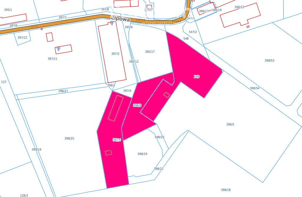 Działka inna na sprzedaż Baniocha, Lipowa  22 321m2 Foto 1