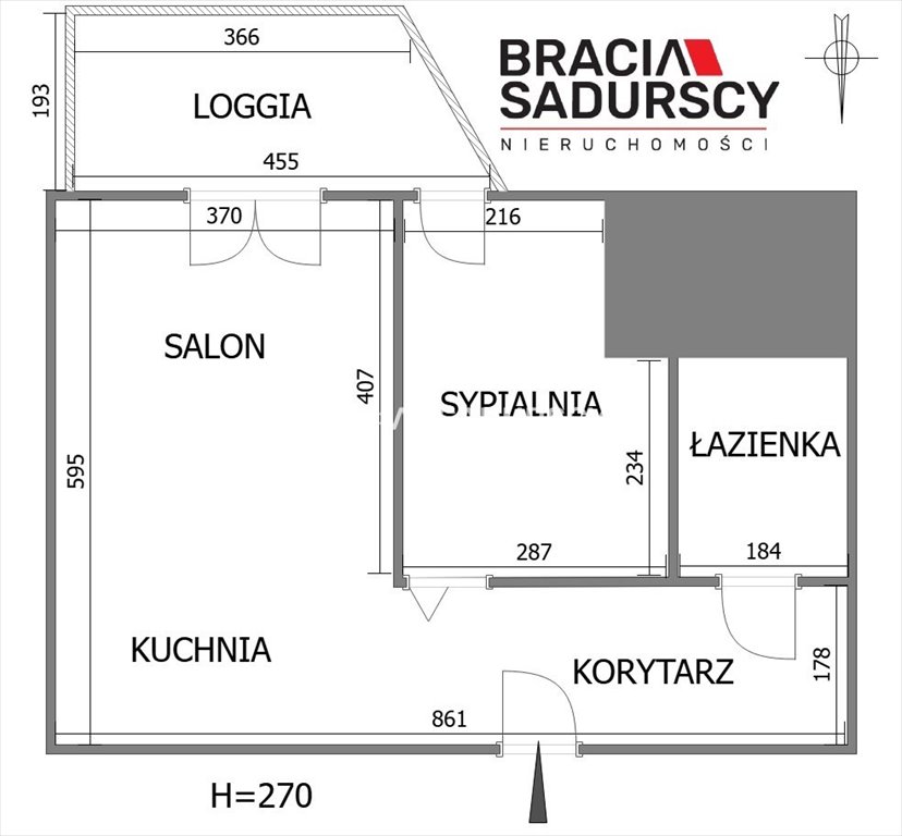 Mieszkanie dwupokojowe na sprzedaż Kraków, Bronowice, Bronowice Wielkie, Smętna  46m2 Foto 4