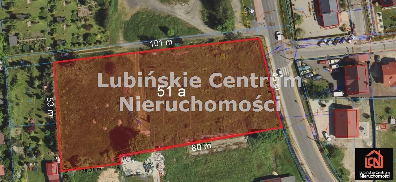Do sprzedania działka 51a z mediami pod zabudowę i usługi Osiek  5 100m2 Foto 1