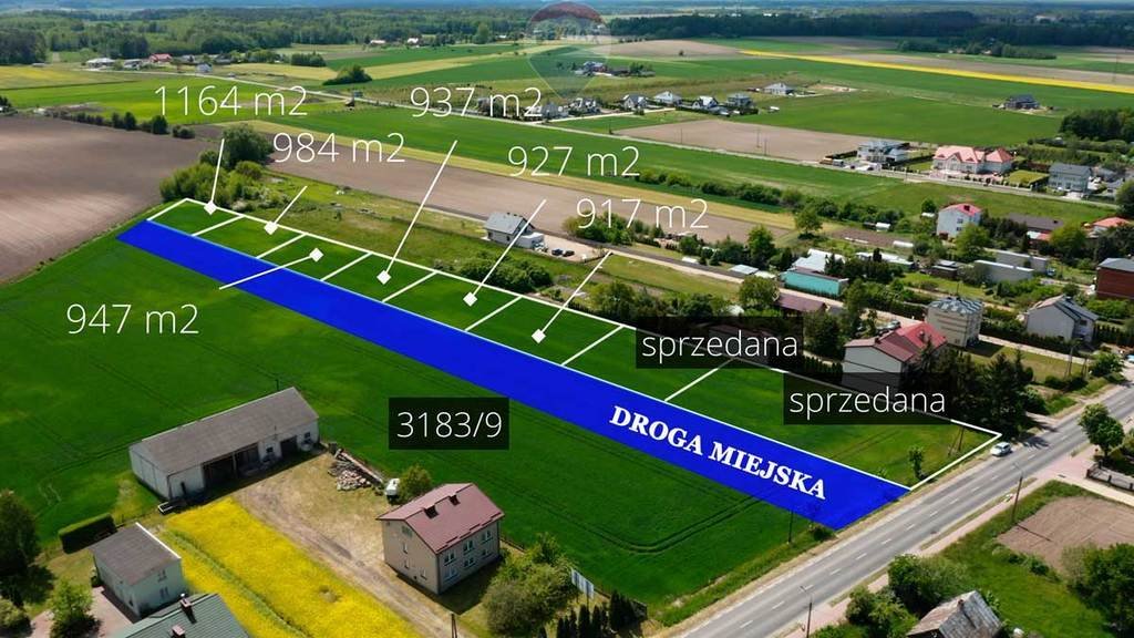 Działka budowlana na sprzedaż Sokołów Podlaski, Węgrowska  1 200m2 Foto 1