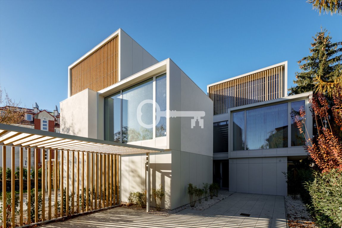 Nowoczesny dom na Ursynowie z garażem i 3 łazienkami Warszawa, Ursynów  267m2 Foto 1