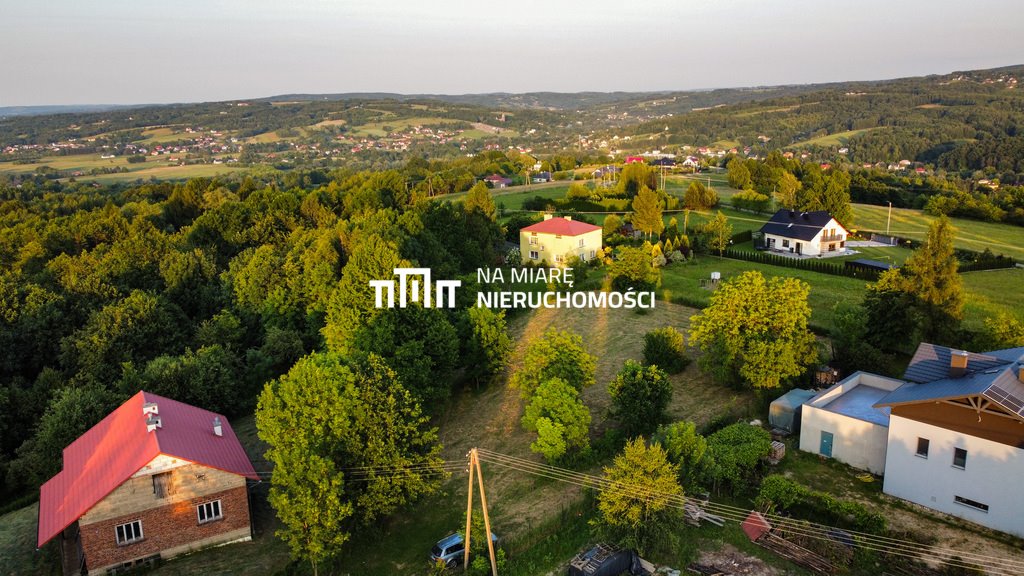 Malownicza działka 28 arów z widokami, media, blisko Rzeszowa Babica  2 813m2 Foto 1