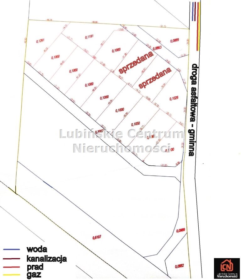 Działka budowlana 1000 m² z dostępem do mediów i asfaltowym dojazdem Miroszowice  1 000m2 Foto 1