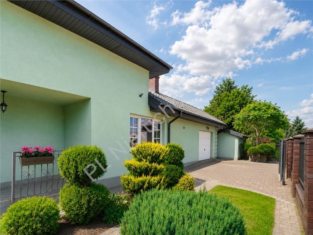 Pruszków Gąsin: Elegancki dom 198 m2 z ogrodem i kominkiem Pruszków, Gąsin  196m2 Foto 1