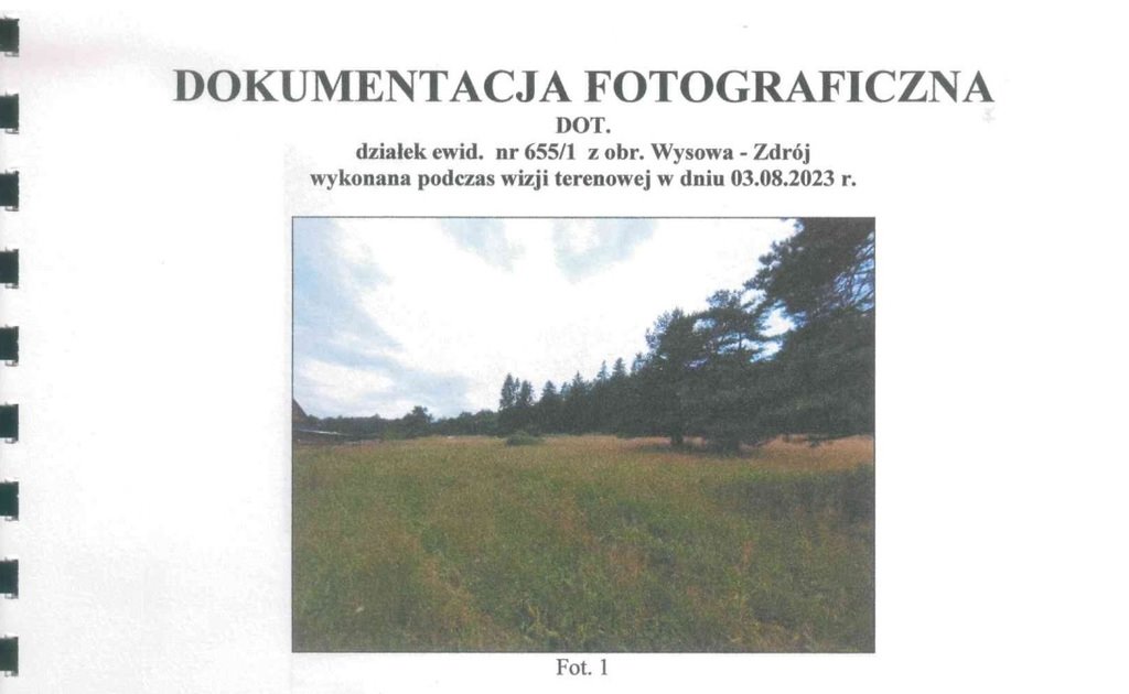 Działka budowlana na sprzedaż Wysowa-Zdrój  1 662m2 Foto 1