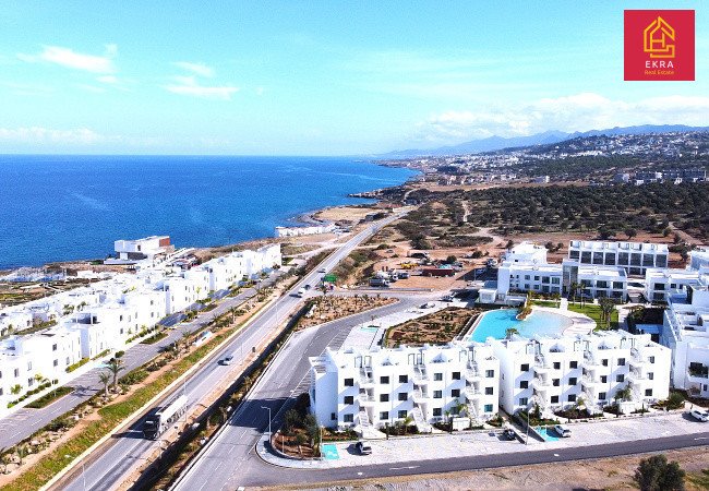 Apartament z widokiem na morze w Girne - polecam Cypr, Esentepe, Esentepe  87m2 Foto 1
