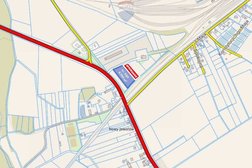 Działka przemysłowo-handlowa na sprzedaż Nowy Jaworów  6 700m2 Foto 10