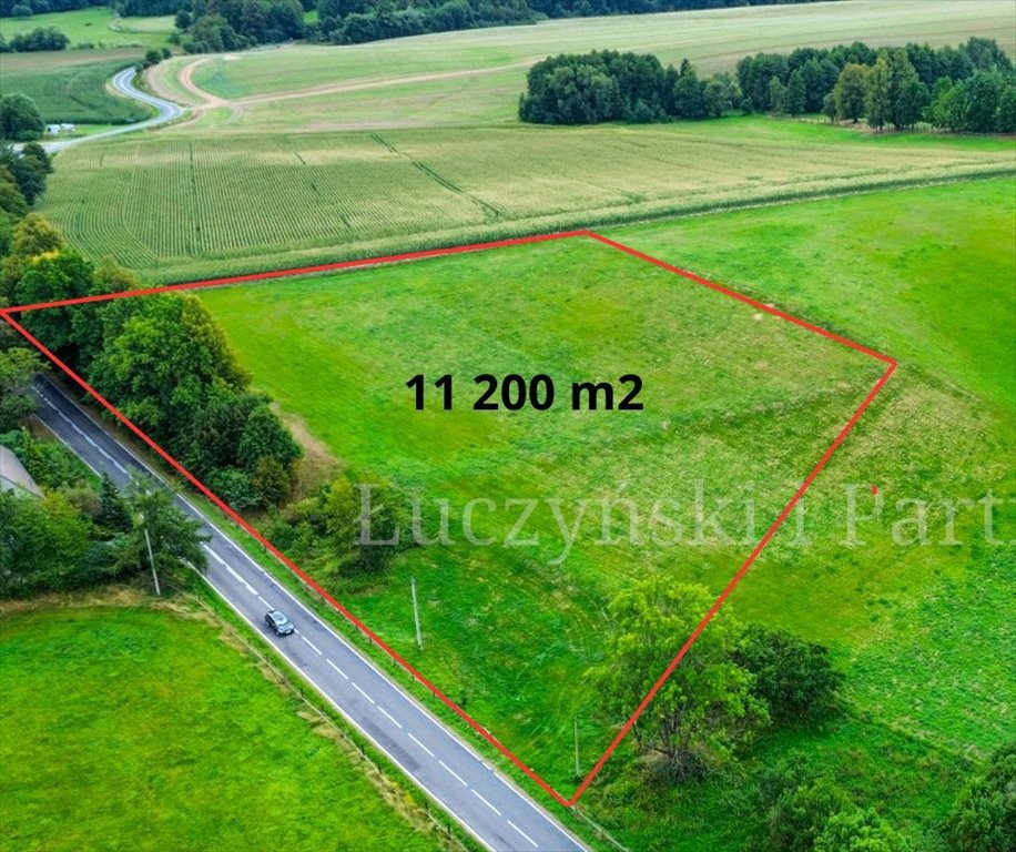 Działka 11 700 m² z warunkami zabudowy w Pławnej Górnej. Pławna Górna  11 200m2 Foto 1