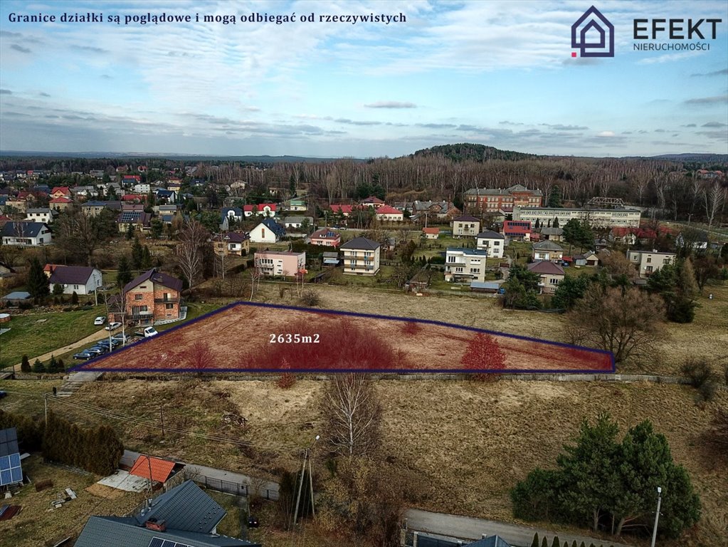 Działka 2635 m² z mediami, las i rzeka, Trzebinia Trzebinia, Siersza  2 635m2 Foto 1