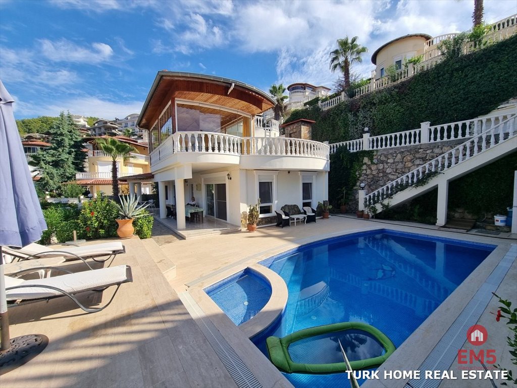 Luksusowa willa z widokiem na morze, sauna, basen Alanya/Kargicak  300m2 Foto 1