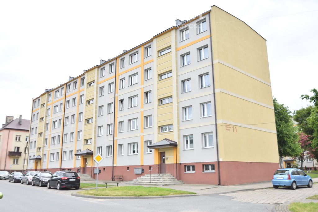 Mieszkanie dwupokojowe na sprzedaż Łask, Polna  46m2 Foto 1