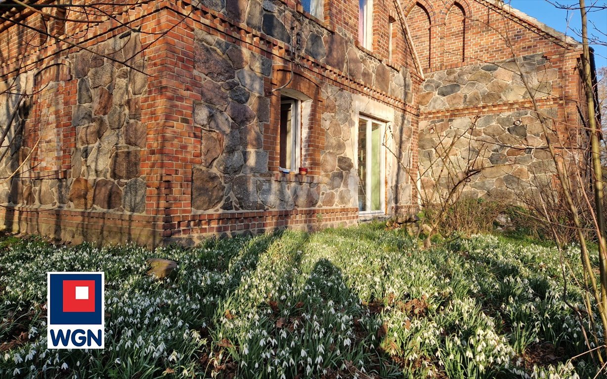 Malownicza posiadłość z parkiem i zabudową w Siecieborzycach Siecieborzyce, Siecieborzyce k. Szprotawy  80m2 Foto 1