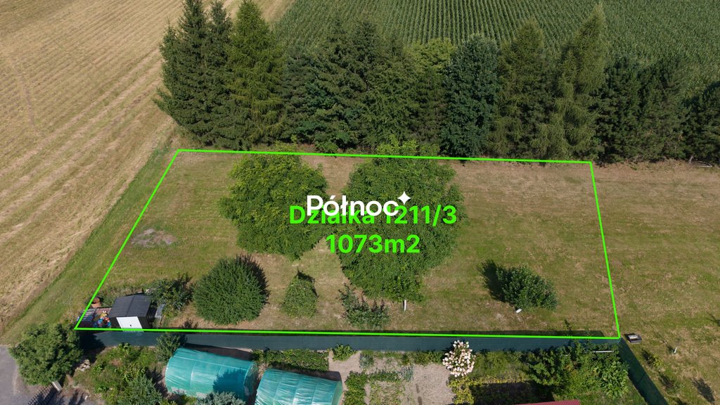 Na sprzedaż działka 1073 m² w Trójcy - idealna pod dom jednorodzinny Trójca  1 073m2 Foto 1