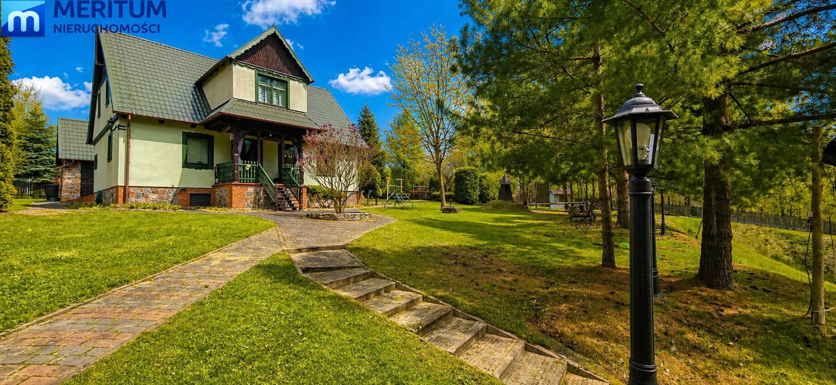 Urokliwy dom z bala z własnym stawem i lasem w Kuklówce Kuklówka Zarzeczna  210m2 Foto 1