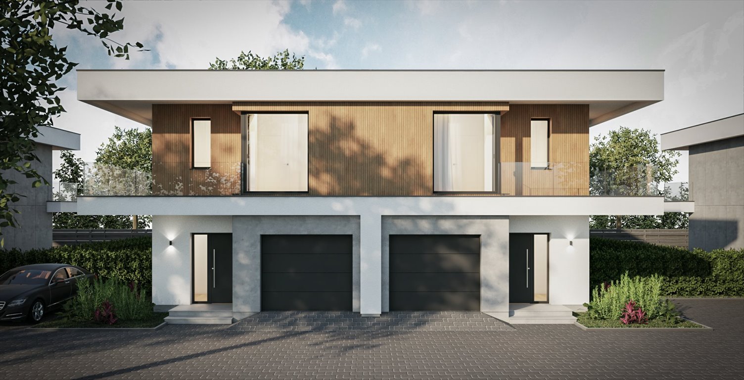 Nowoczesny dom z ogrodem i fotowoltaiką w Markach Marki, Marki  115m2 Foto 1