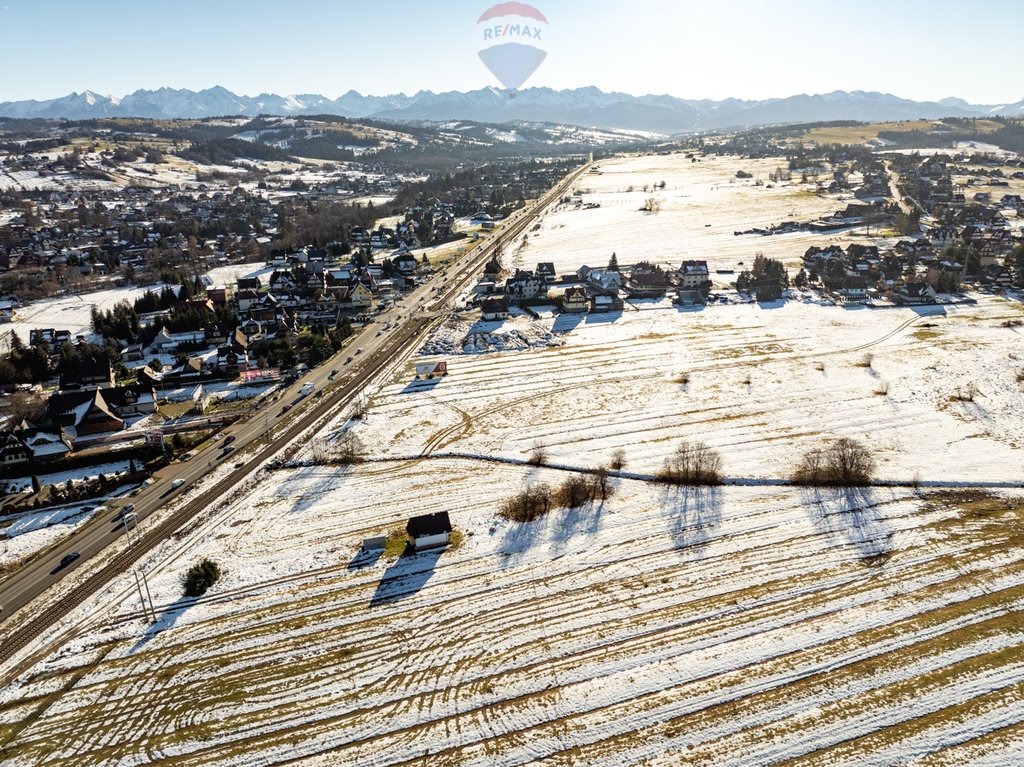 Działka budowlana na sprzedaż Szaflary, Zakopiańska  550m2 Foto 1