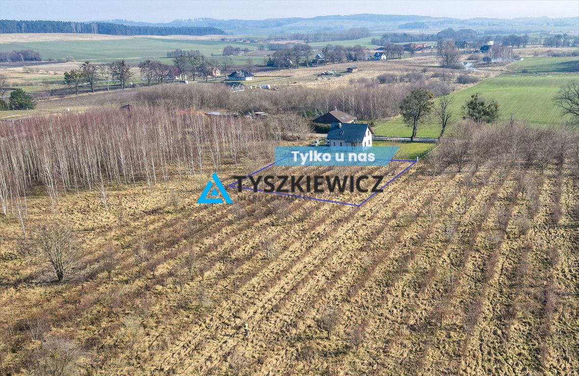 Działka 1515 m² z prądem, wodą i gazem, druga linia zabudowy Gołębiewo Wielkie, Irysowa  1 515m2 Foto 1