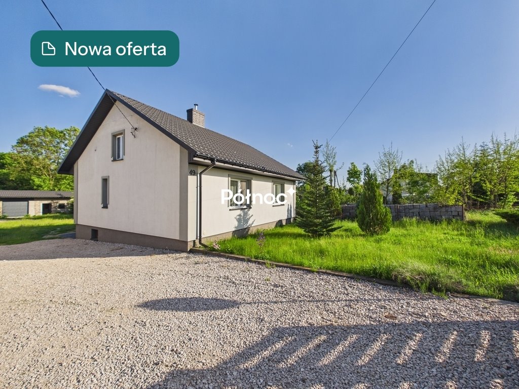 Dom z widokiem na rzekę Pilicę, tarasem i prywatnym dostępem Wola Przedborska  91m2 Foto 1