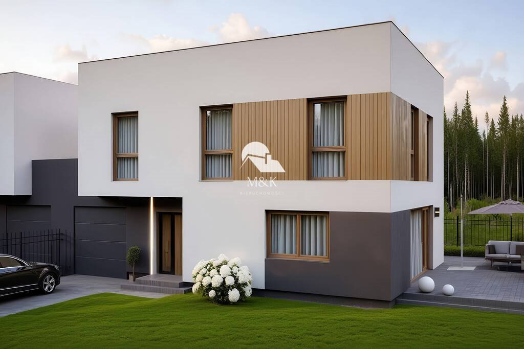 Nowoczesny dom 146 m² z ogrodem w Osowcu, gotowy do wykończenia Osowiec  146m2 Foto 1