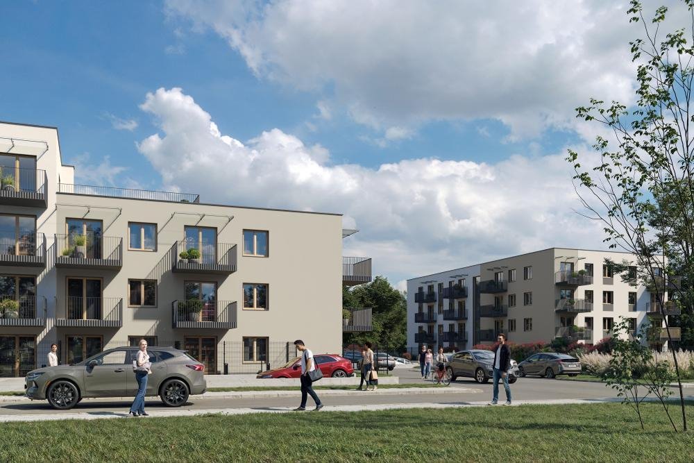 Nowoczesne 2-pokojowe mieszkanie z balkonem, garażem i komórką Tarnów, Strusina, Sportowa  38m2 Foto 1