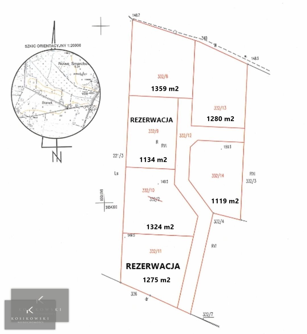 Działka inna na sprzedaż Namysłów, Nowe Smarchowice - Stanek  1 119m2 Foto 11