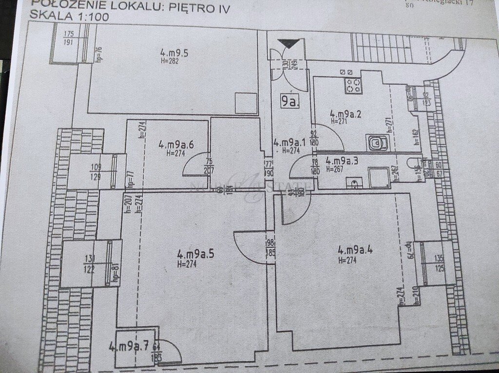 Mieszkanie z potencjałem, panorama, piwnica 13 m2 Poznań, Jeżyce, Jeżyce, Polna  78m2 Foto 1