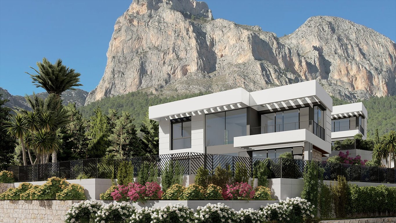Ekskluzywne wille z panoramicznymi widokami i 3-4 sypialniami Hiszpania, Alicante, Polop Centro, Polop, Alicante  124m2 Foto 1