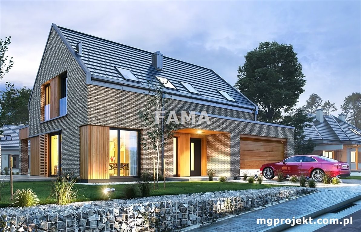 Nowoczesny dom z garażem, ogród i taras w Wiencu Wieniec, Szkolna  164m2 Foto 1