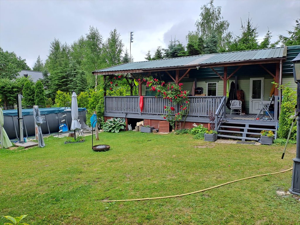 Działka z wyposażoną przyczepą i dostępem do jeziora Elganowo  1 004m2 Foto 1