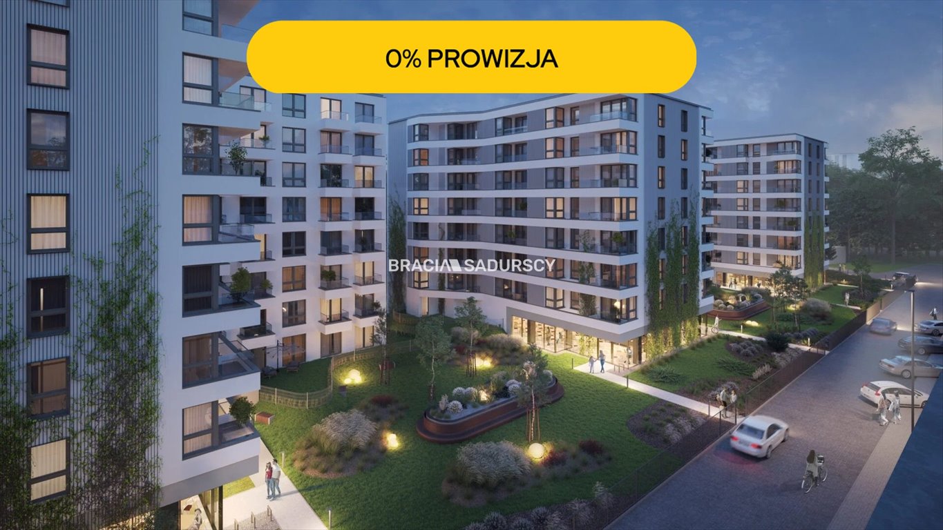 Na sprzedaż nowoczesne 3-pokojowe mieszkanie z balkonem i smart systemem Kraków, Prądnik Biały, Prądnik Biały, Imbramowska  67m2 Foto 1