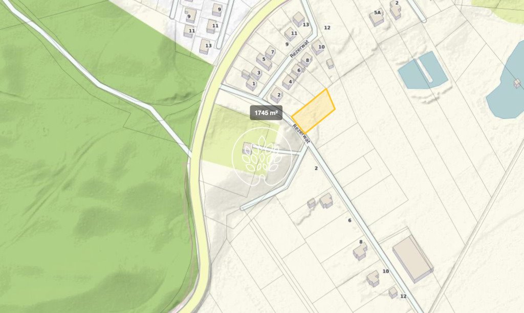 Działka 1753 m² w Brzozie – idealna pod dom lub inwestycję Brzoza  1 753m2 Foto 1