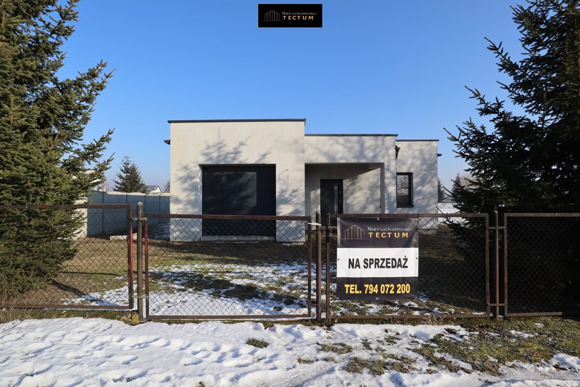 Nowoczesny dom parterowy 108 m² z garażem, Srebrna Góra Srebrna Góra  128m2 Foto 1