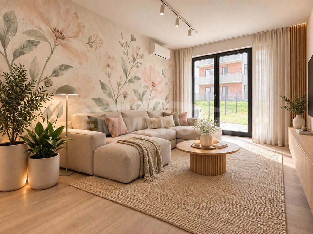 Polecam 2-pokojowe mieszkanie z dużym ogrodem 60m² w Krakowie Kraków, Dębniki, Dębniki, Jana Kantego Federowicza  38m2 Foto 1
