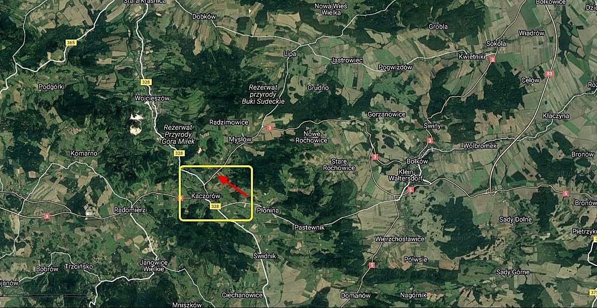 Malownicza działka 49 150 m² z dojazdem z E-65 Mysłów  49 150m2 Foto 1