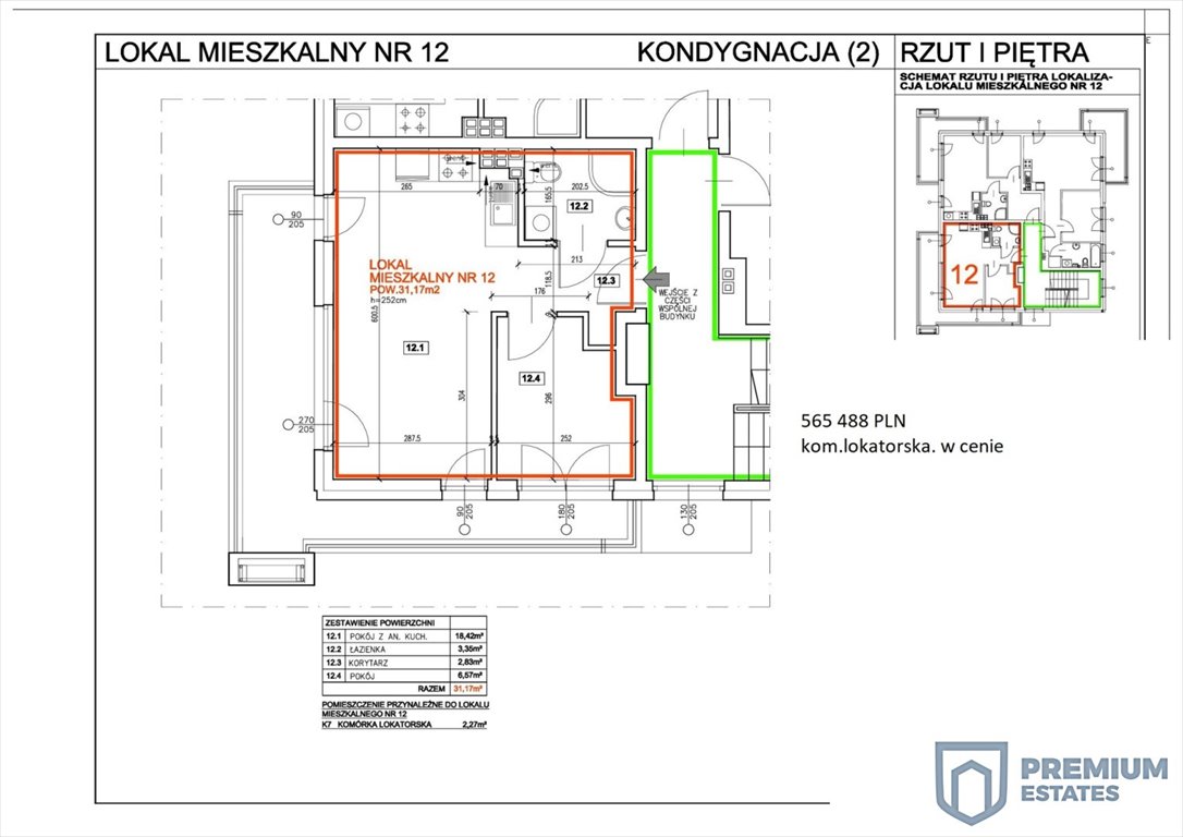 Mieszkanie dwupokojowe na sprzedaż Kraków, Bronowice, Bronowice Wielkie  31m2 Foto 2