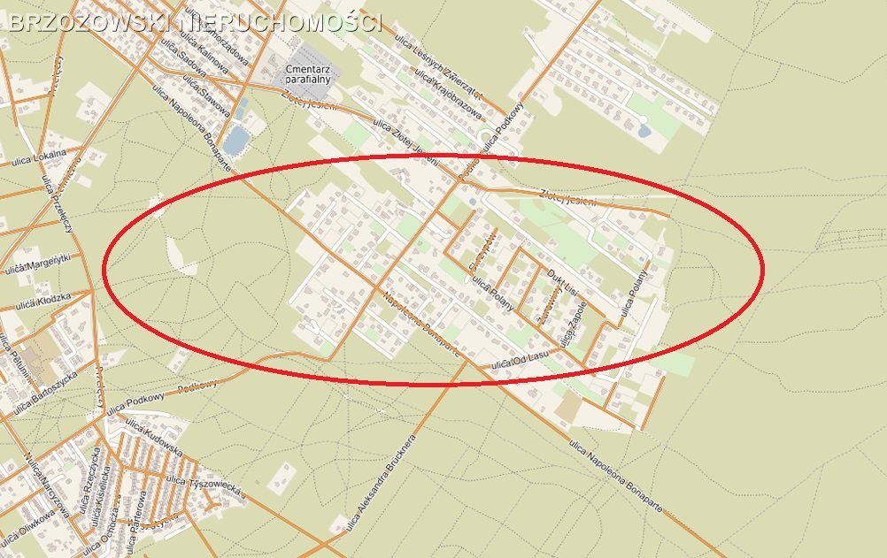 Działka budowlana na sprzedaż Warszawa, Wawer, Aleksandrów  1 725m2 Foto 1